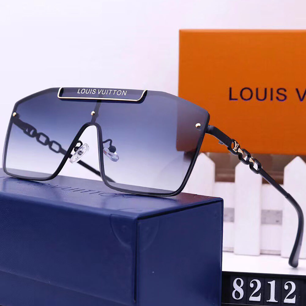 LV Louis Vuitton Hot Sale Large Frame Casual Eyewear Couples Bea