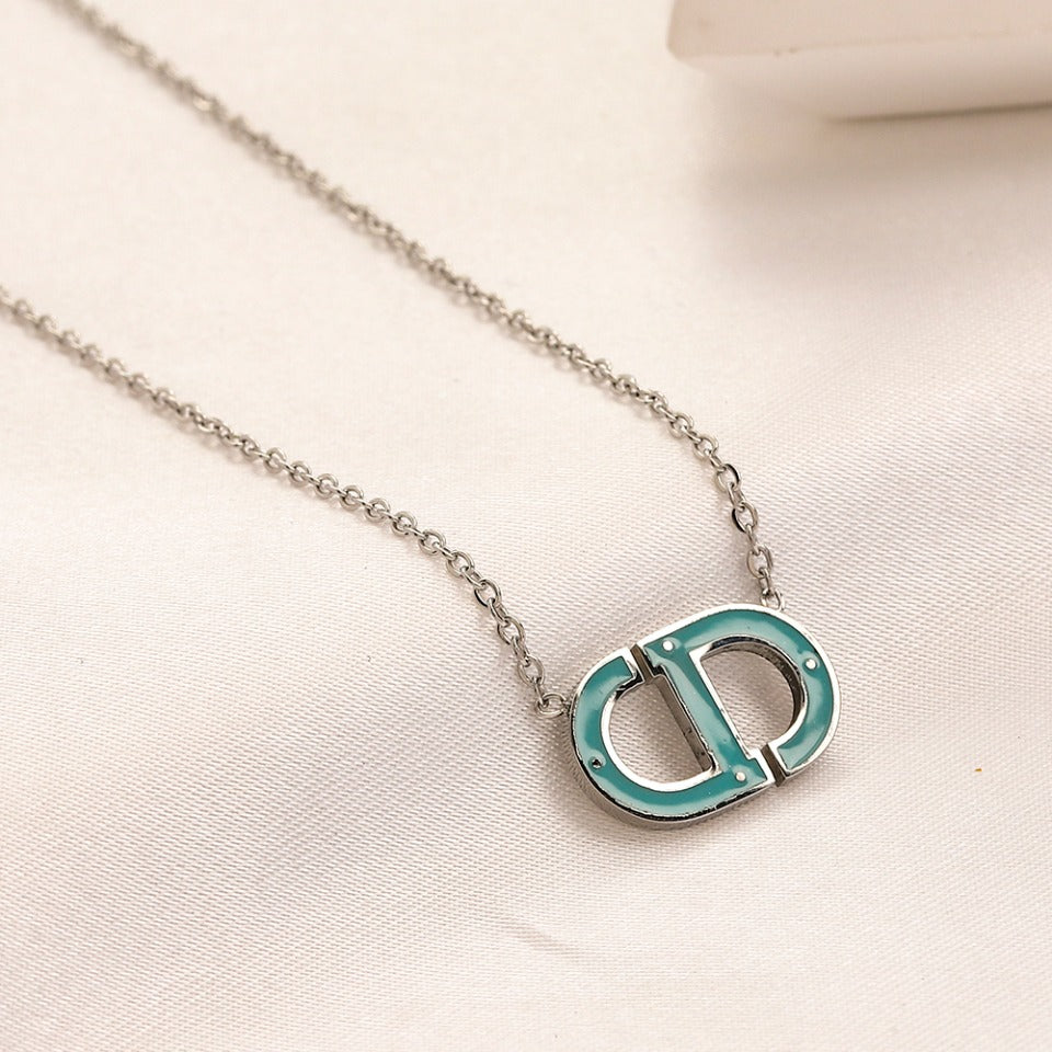 Christian Dior Fashion Women's New Letter Necklace