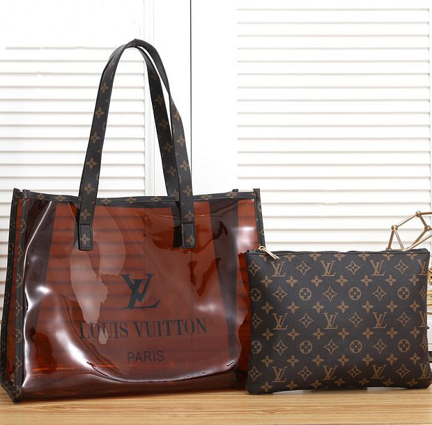 LV Louis Vuitton Hot Sale Women Leather Handbag Tote Shoulder Ba