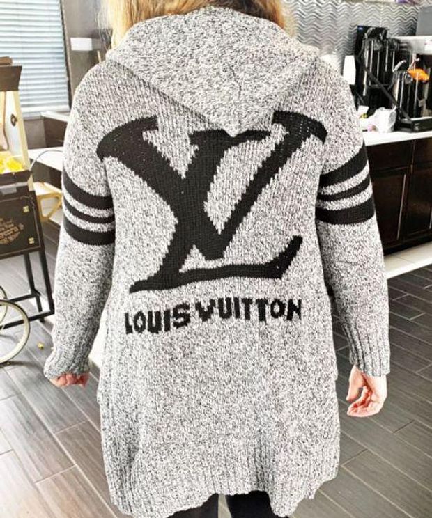 Louis Vuitton Hooded Cape Coat With Belt