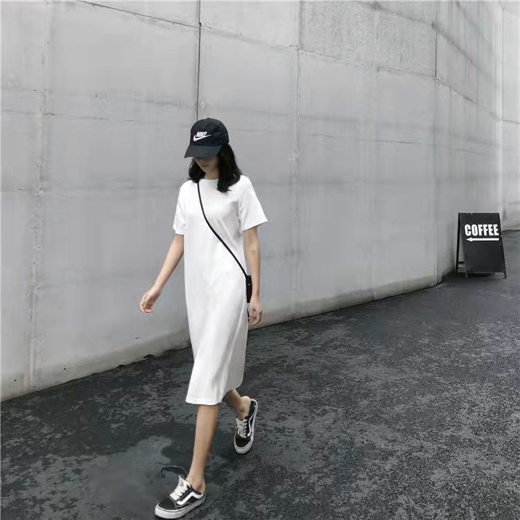 2022 new Korean style loose fashion cotton dress
