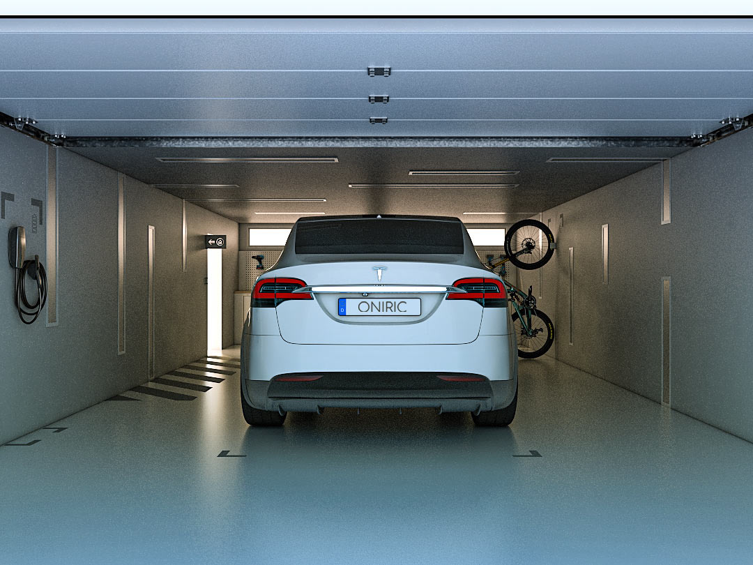 Projet décoration garage éclairage LED