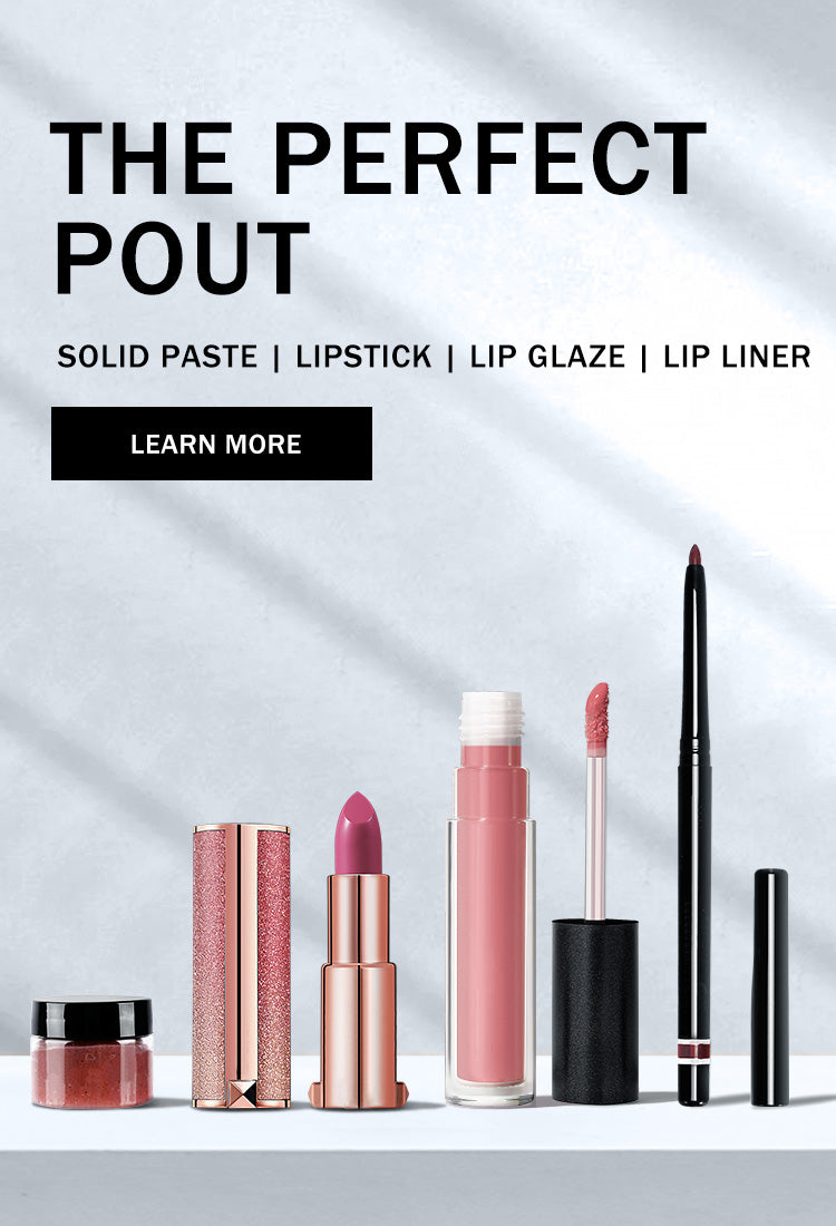 Black Box Lip Glaze Lipliner Set Wholesale Makeup No Logo Private Label  Custom