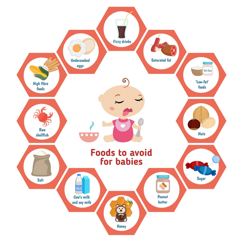 Solid Foods To Avoid Feeding a Baby Organic Formula Shop