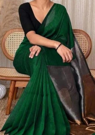 Bengal Khadi Cotton Saree – Monamaar