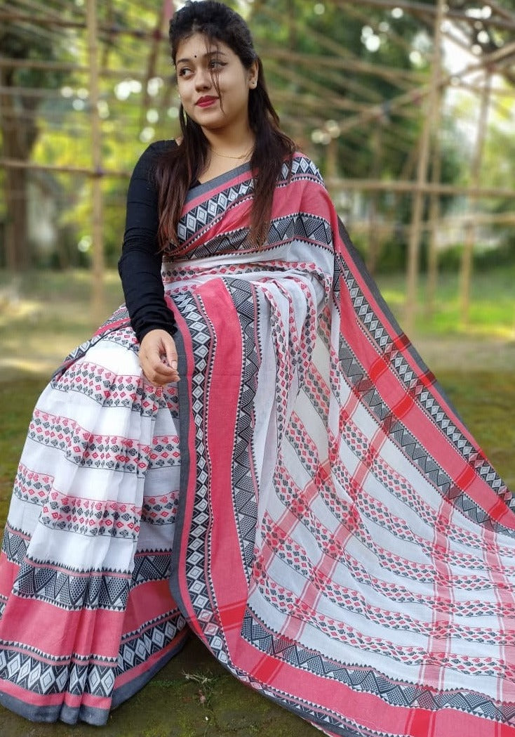 Bengal Khadi Saree – Monamaar