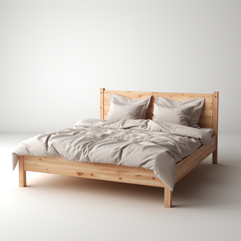 wooden bed frame singapore