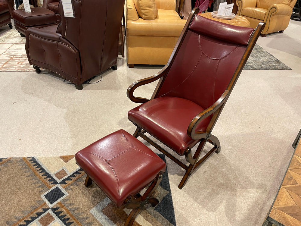 plantation chair with ottoman