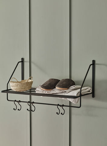 Bilton Towel Rack, Metal Towel Rack