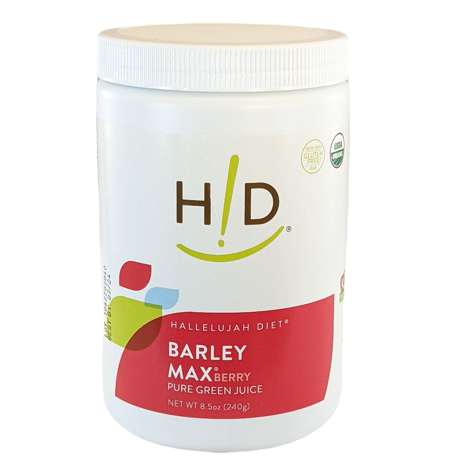 BarleyMax - Berry Flavored (Premium Size) - Hallelujah Diet product image