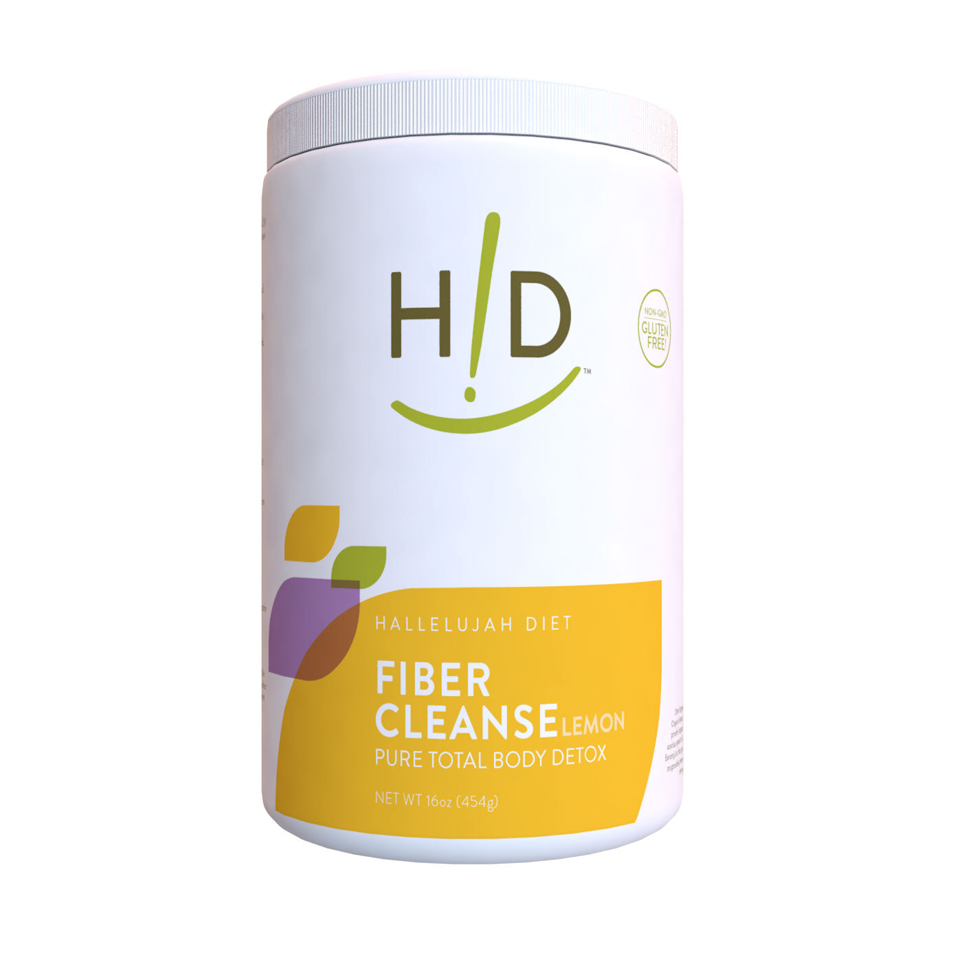 Fiber Cleanse Powder - Natural Colon Cleanse - (Lemon, 16 oz)