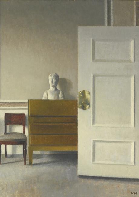 Interior with a bust
