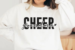 Adult Cheer Grandma Top - Down to a T