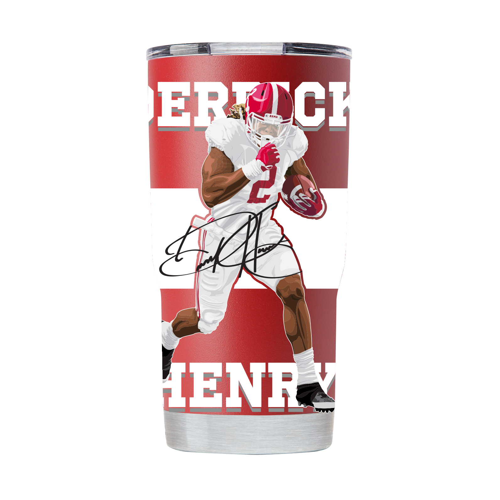 Gametime Sidekicks Alabama 20oz White Tumbler - Officially  Licensed, 18/8 Stainless Steel, Double-walled, Vacuum-insulated, UV LED  Printed Logos, Sweatless, Stays Hot/Cold - 360 Wrap: Tumblers & Water  Glasses