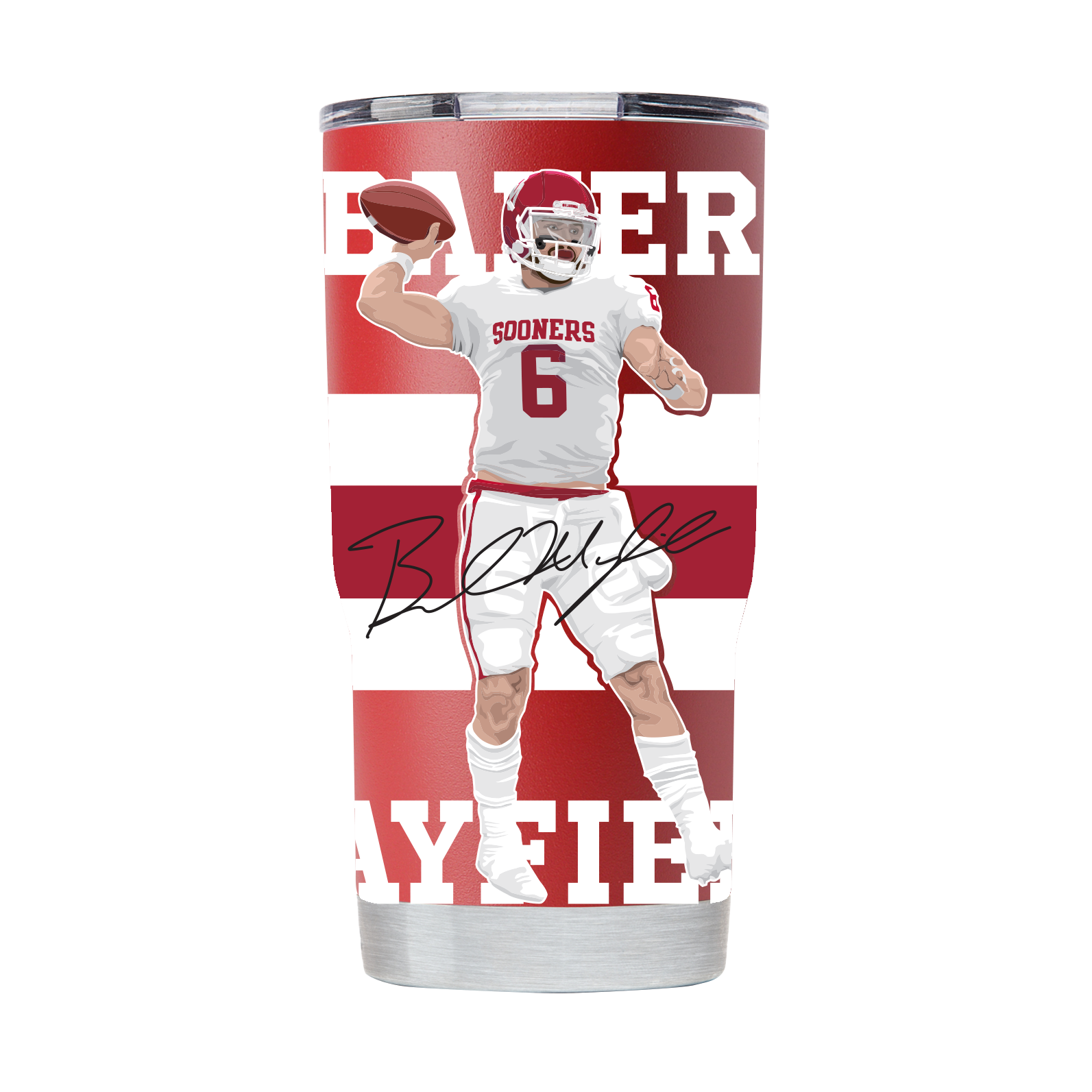 Football Tumbler – Time and Again by Russ