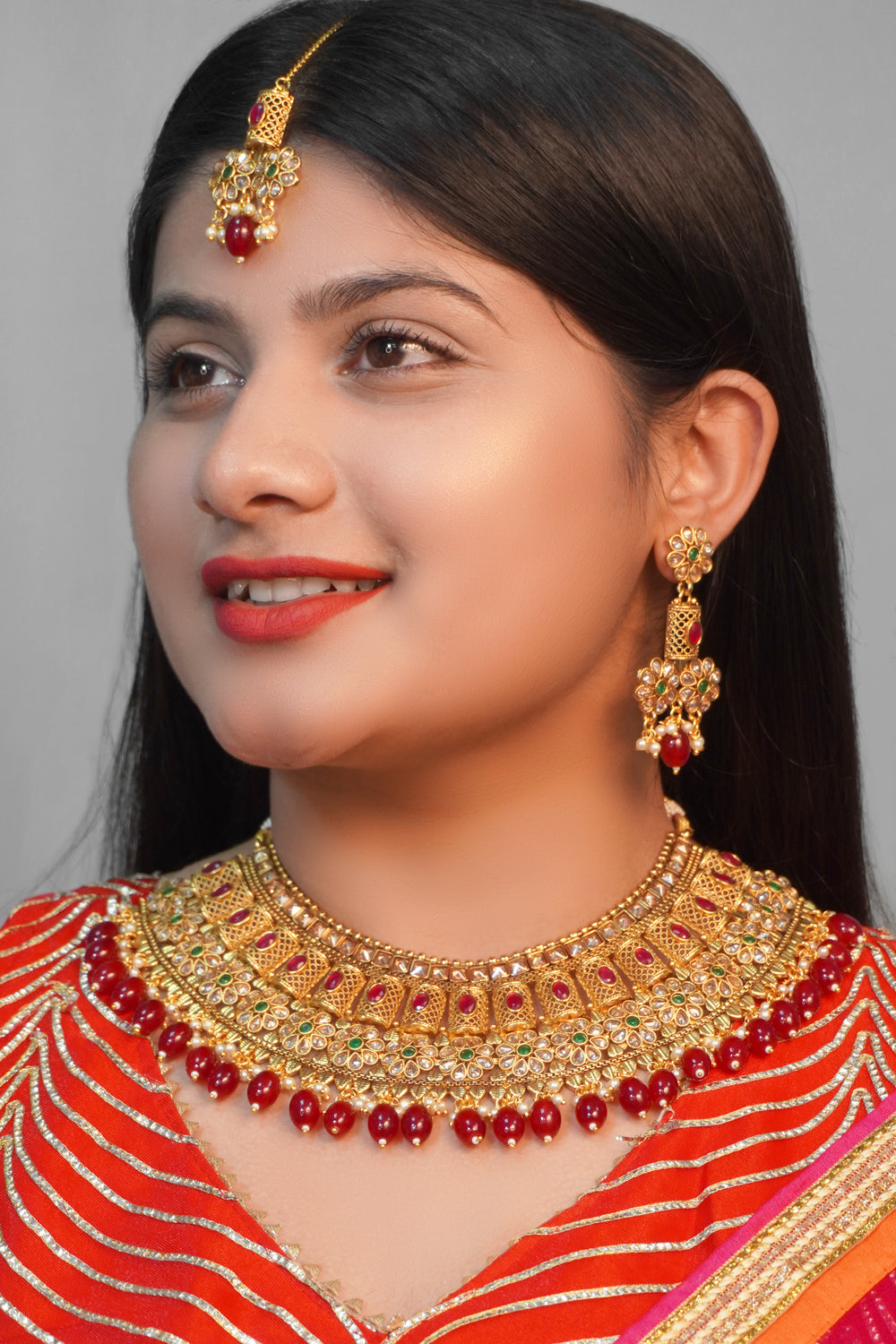 LAMANSH® 🌺 Flower Jewellery Set for Haldi ceremony – Lamansh