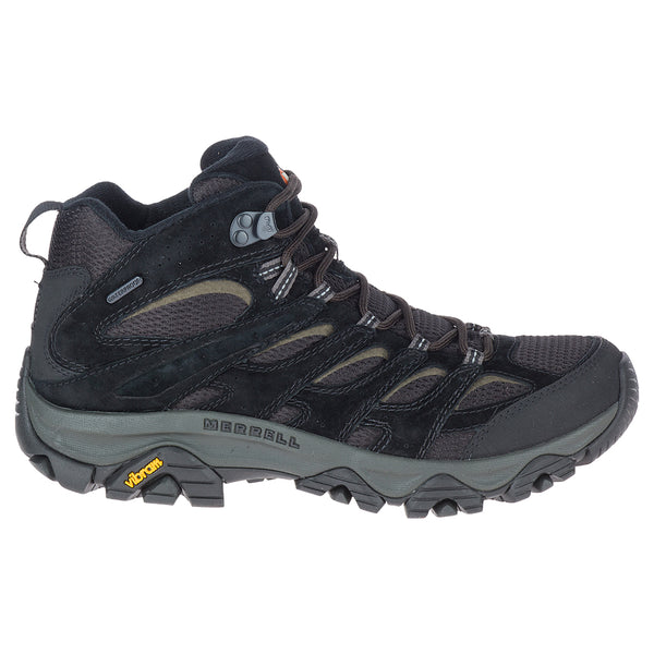 Moab Mid Waterproof - Black Men's Hiking Shoes | Online Store