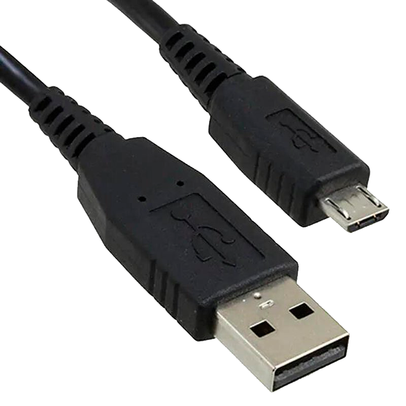 Cable cargador USB a micro USB de 1.8 m, iridiscente