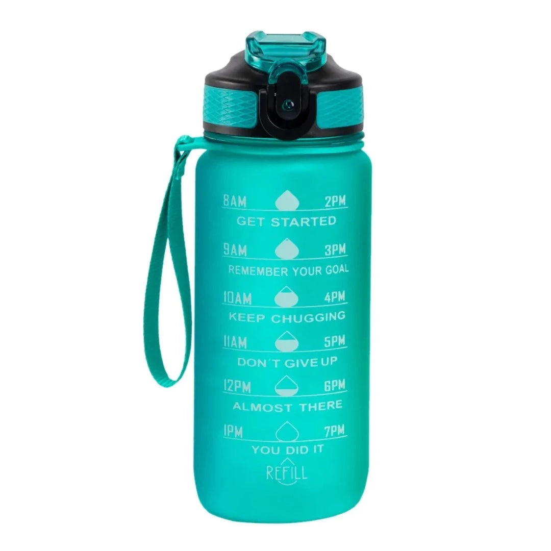 Hollywood Motivational Bottle 600ml - Turquoise - Accessories
