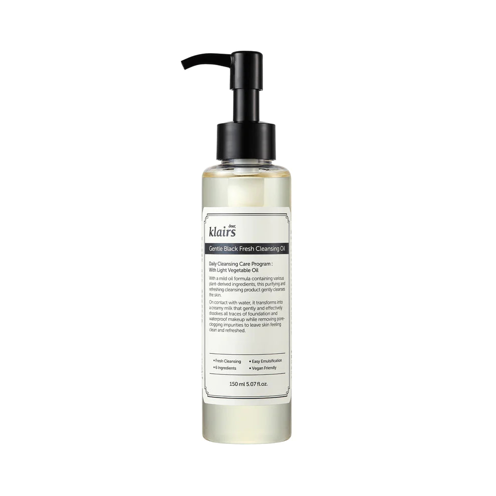 Gentle Black Fresh Cleansing Oil 150 ml - Hudpleie