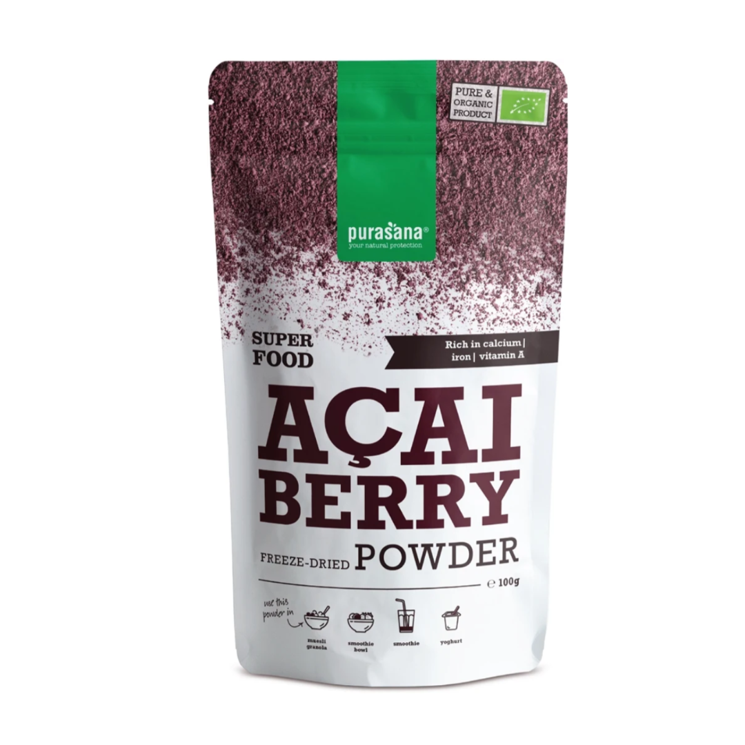 Acai Powder - 100g ØKO - Helse