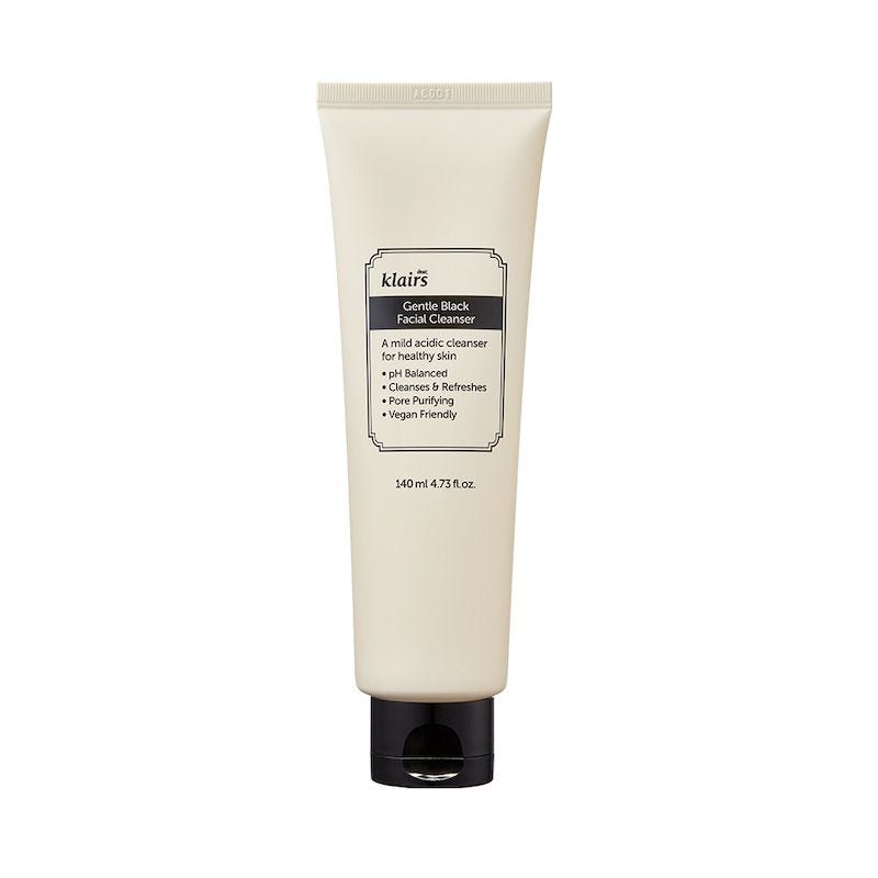 Gentle Black Facial Cleanser - 140ml - Hudpleie