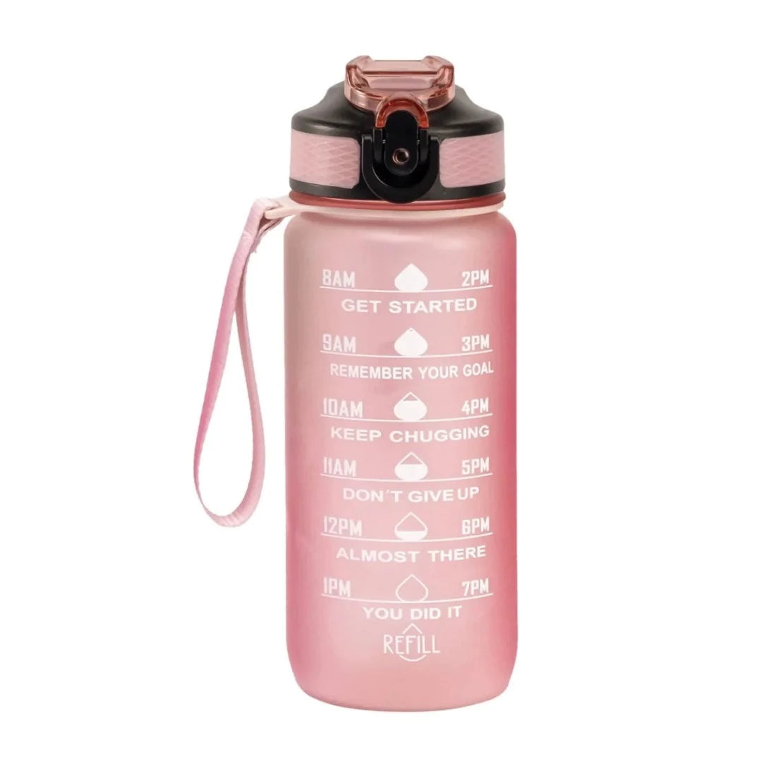 Hollywood Motivational Bottle 600ml - Light Pink - Accessories
