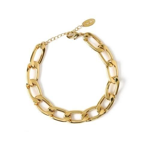 Chunky Chain Bracelet Gold - Accessories