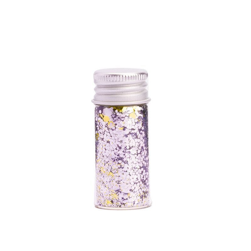 Silver partyglitter 15ml - Makeup