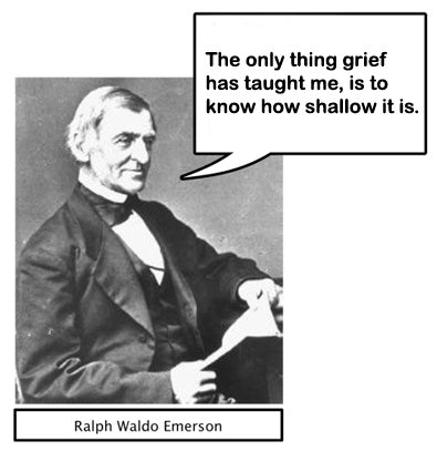 Ralph Waldo Emerson on grief