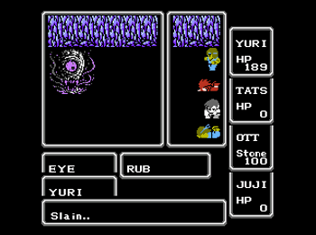 Final Fantasy I, level up tricking, Ice Cave