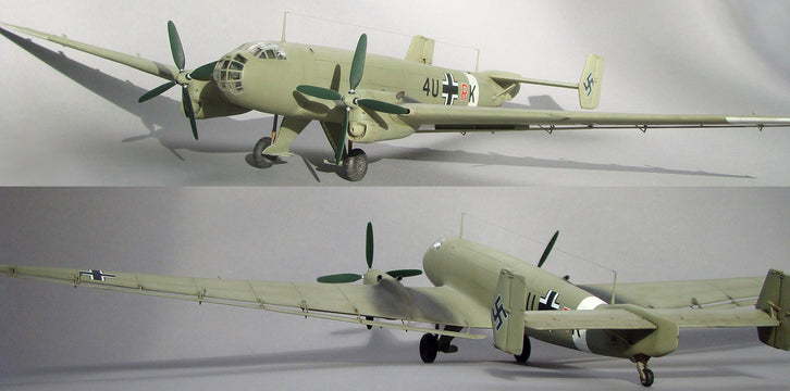 Ju 86 front and rear view