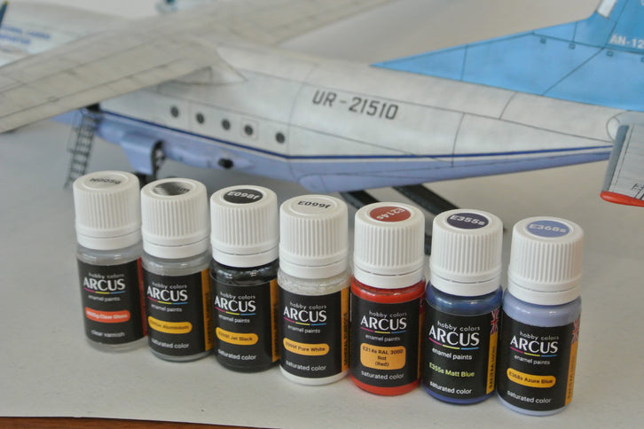 Arcus colors used for painting An-12