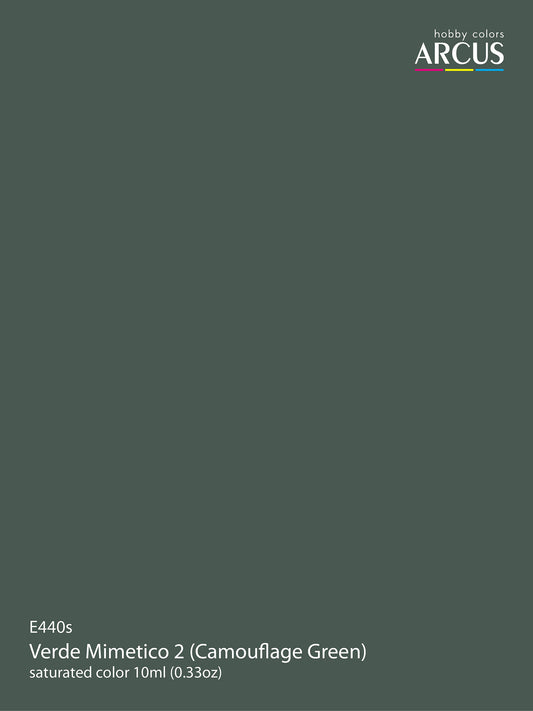 443 Verde Oliva Scuro 2 (Dark Olive Green) – Arcus Hobby Paint