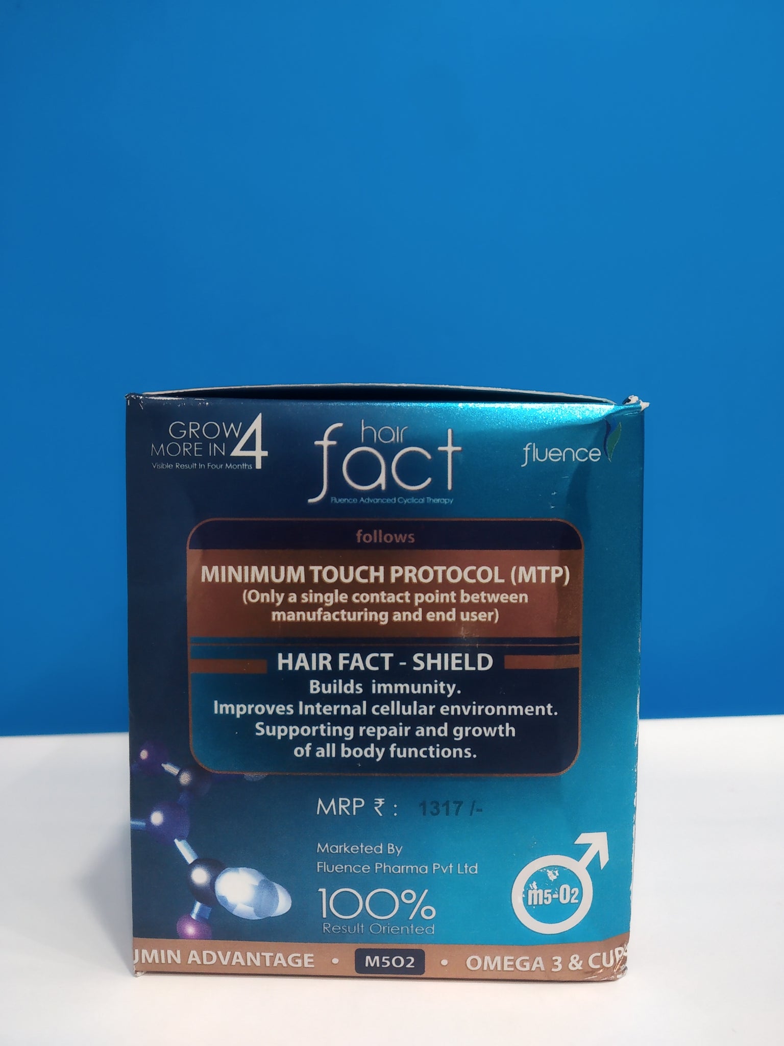 Hairfact Fluence Advanced Cyclical Therapy For Women F4O2 Buy box of 1  Kit at best price in India  1mg