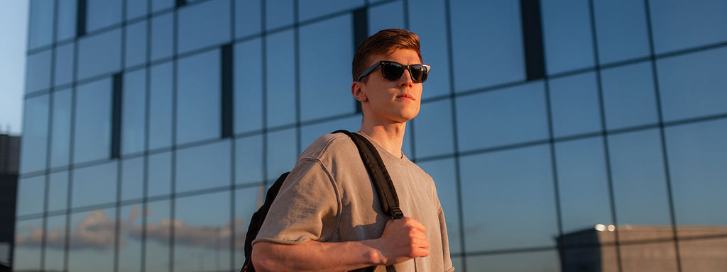 Lunettes hommes carrées