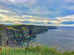 West Region, Ireland ocean view of cliffs