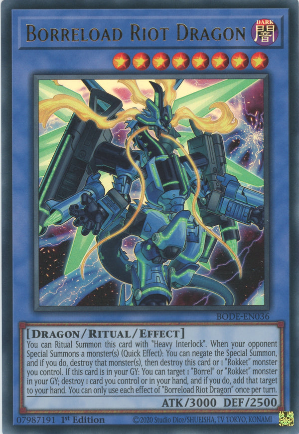 BODE-EN030 - Lord of the Heavenly Prison - Secret Rare - Effect Monste