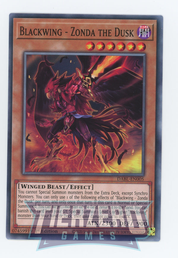 Yu-Gi-Oh! TCG Kashtira Fenrir Darkwing Blast DABL-EN012 1st