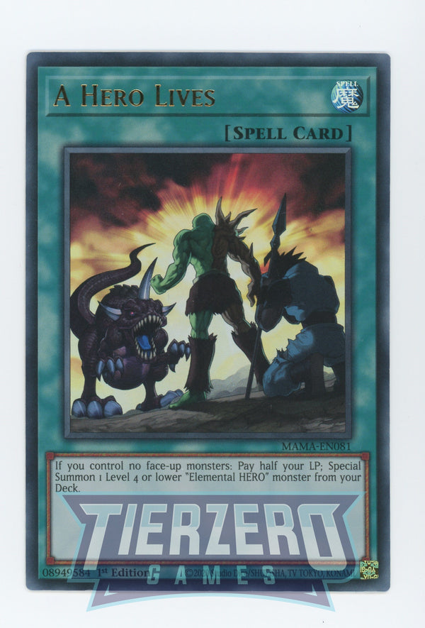 Yu-Gi-Oh! Wake Up Your Elemental Hero (CR) Collector´s Rare MAZE