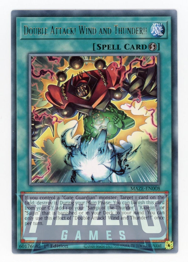 MAZE-EN019 - Accel Synchro Stardust Dragon - Collectors Rare - Effect