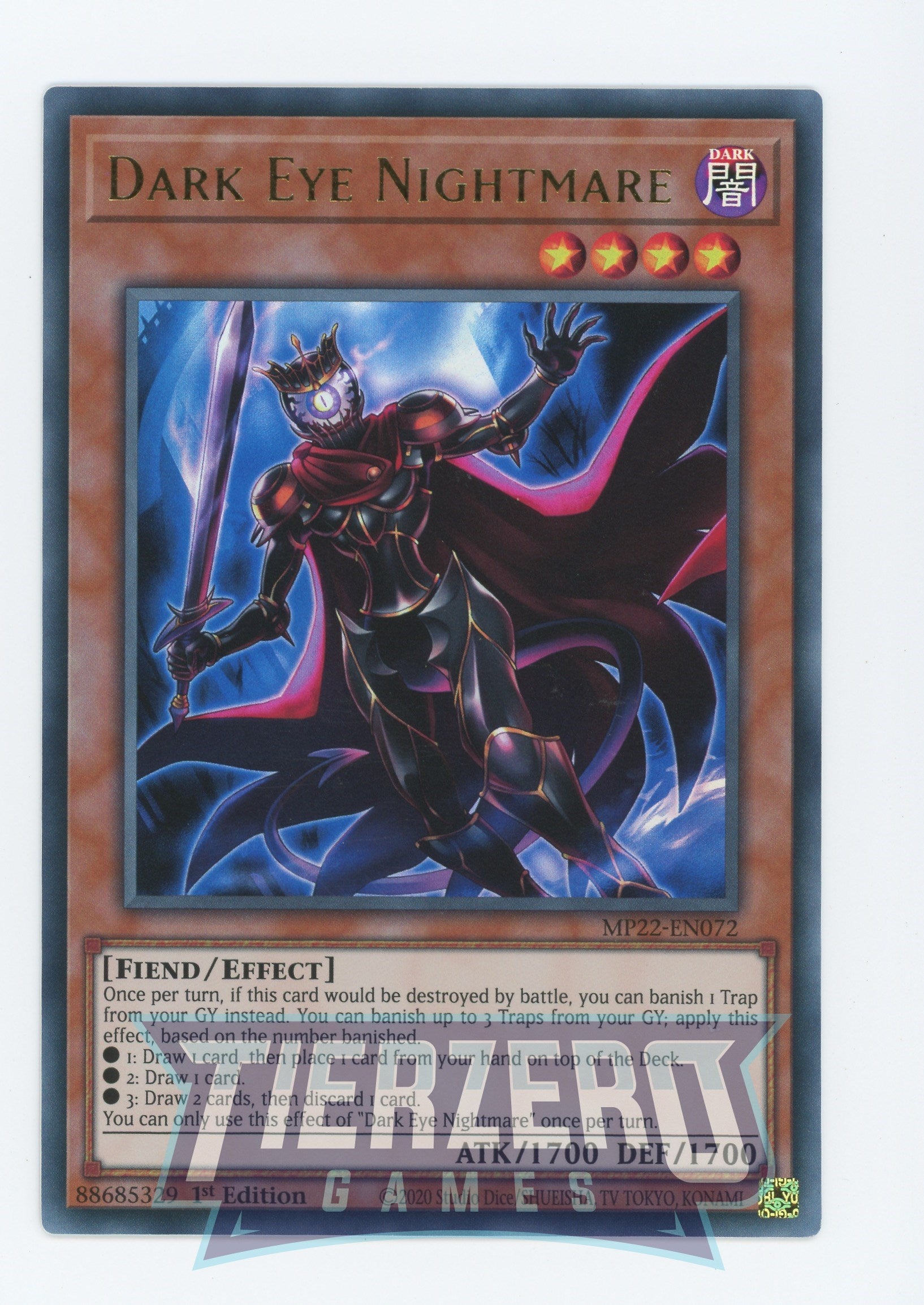 MP22-EN072 - Dark Eye Nightmare - Ultra Rare - Effect Monster - Mega P