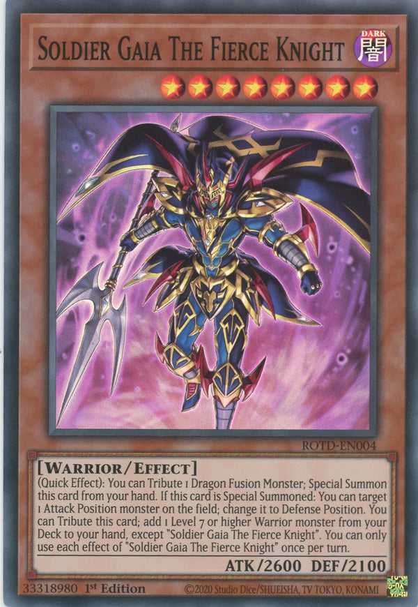 ROTD-EN037 - Gaia the Magical Knight of Dragons - Super Rare - Effect