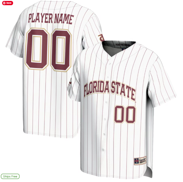 FSU Custom Pick A Player NIL Baseball Jersey