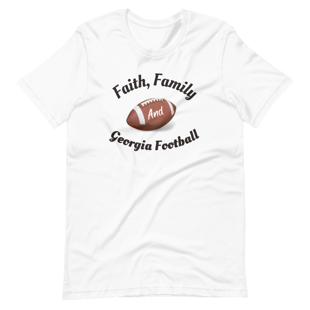 LSU Fans - Faith, Family and LSU Football Short-Sleeve Unisex T-Shirt –  Shop For Your Passions