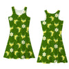 Princess and the Frog Disneyana dress -disneybound dress princess tiana frog princess - cruise dress