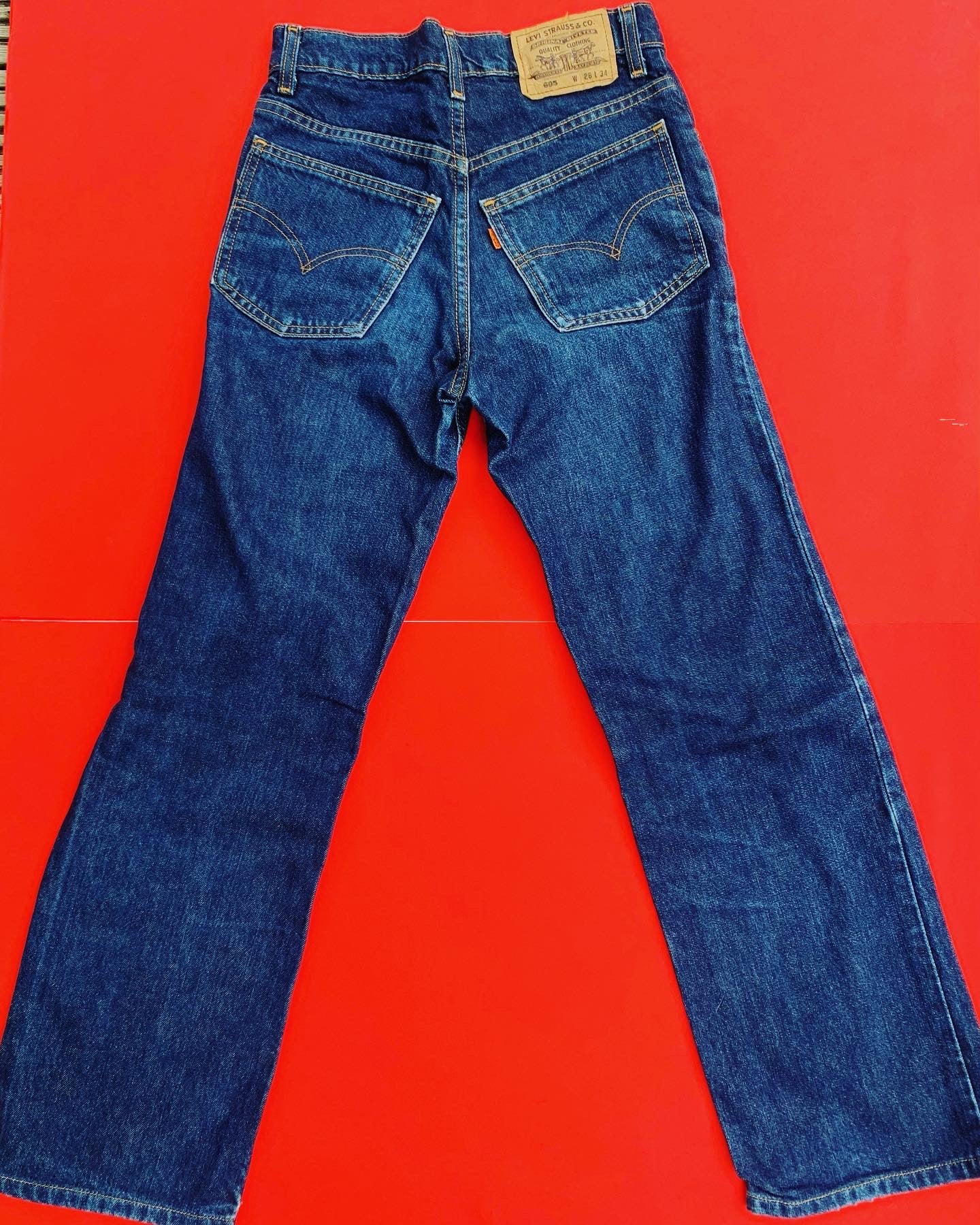 Levi's 605 Orange Tab Jeans – Alchemy Vintage and Arts