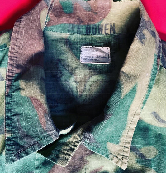 Portuguese Army Camouflage Shirt – Alchemy Vintage and Arts