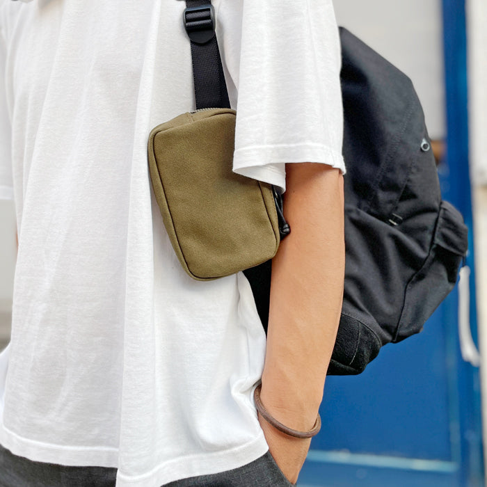 MHL./HEAVY COTTON CANVAS POUCH