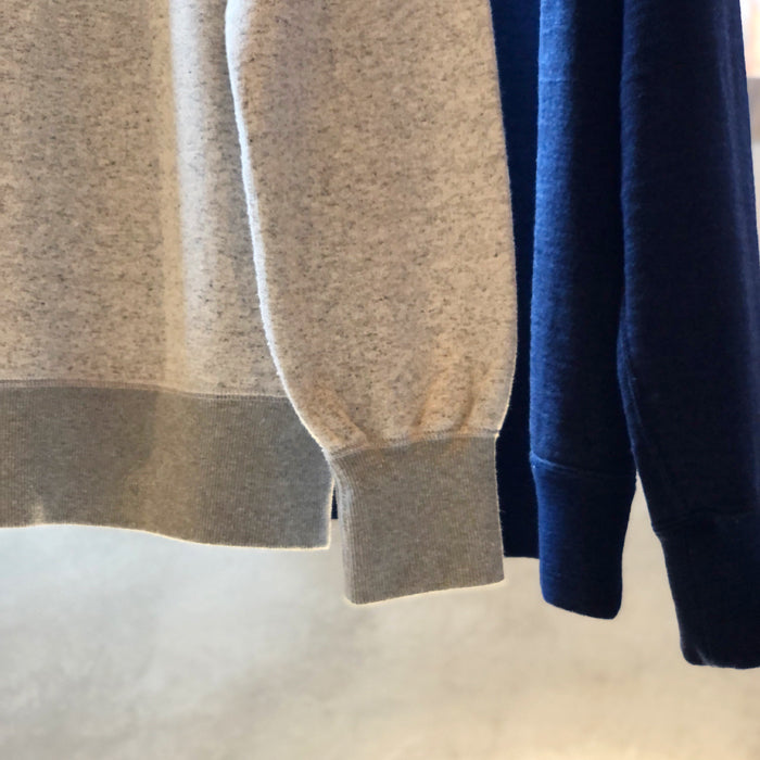 BLUE BLUE/INDIGO SLAB SWEAT VINTAGE CREW NECK (INDIGO)